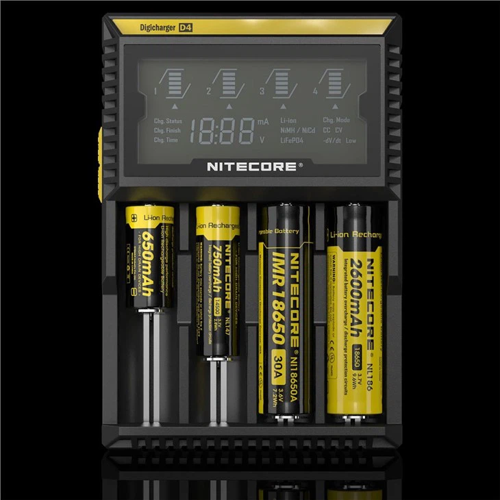 Nitecore charger D4 with LCD screen(001)